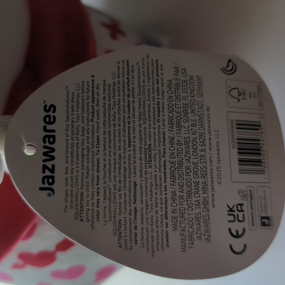 2025 Cinnamoroll Hello Kitty Hearts Squishmallow - Picture 3 of 7